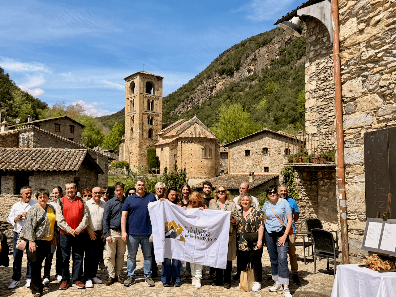 Beget (Camprodon) acogió este fin de semana el II Encuentro de Los Pueblos Más Bonitos de los Pirineos