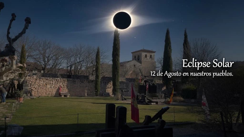 El eclipse solar del 12 de agosto: vívelo en nuestros pueblos