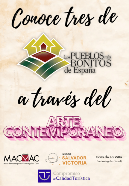 Conoce tres de los Pueblos más bonitos de España a través del Arte contemporaneo